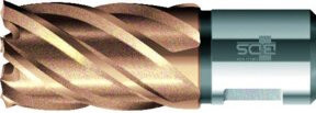 BDS Kernbohrer VARIOPlus kurz KBK HSS Schaft Weldon Durchmesser: 27 mm, Farbe: Silber - Bild 1