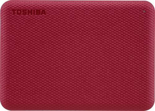 Toshiba Canvio Advance Externe Festplatte 1TB Rot USB 3.2 Gen 1 2.5 Zoll HDTCA10ER3AA - Bild 1