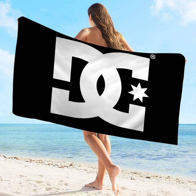 Volcom Strandtuch für Mädchen, buntes Mikrofaser-Badetuch, sandfrei und schnelltrocknend, B/H: 80 x 160 cm - Bild 1