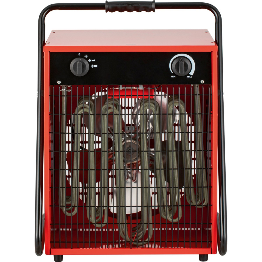 Industrieheizlüfter Estrup Hot Air 15.000 W in Rot-Schwarz - Bild 2
