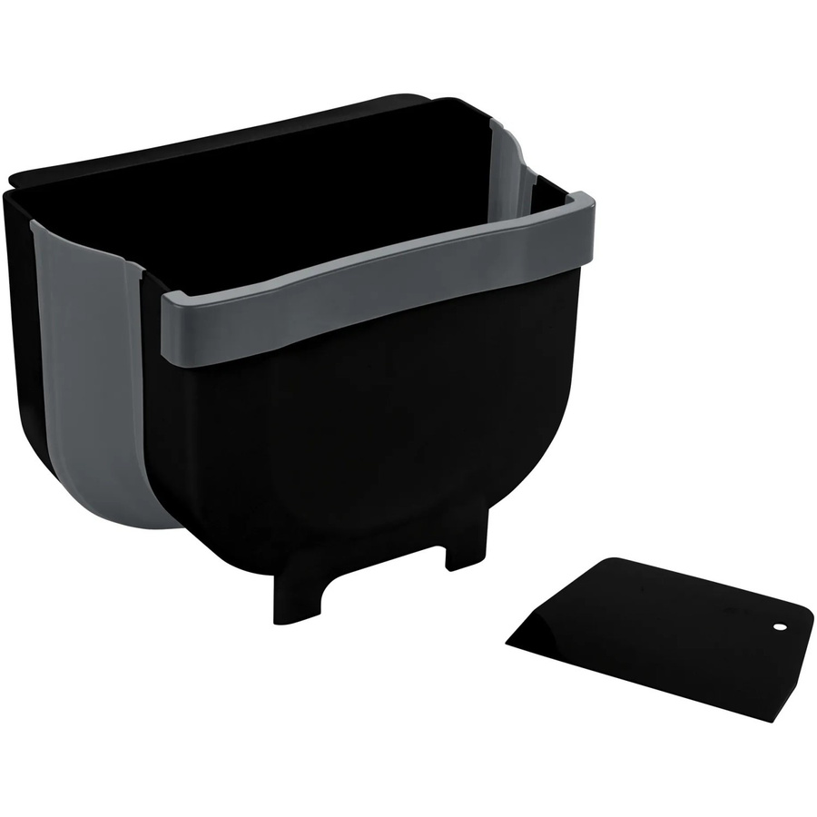Wenko Tür-Abfalleimer Fago 5 Outdoor Kitchen in Schwarz - Bild 2