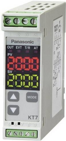 Panasonic AKT7111100J Temperaturregler mit Pt100 Sensor für den Bereich -200 bis +1820°C, Relais 3 A und Transistor - Bild 1