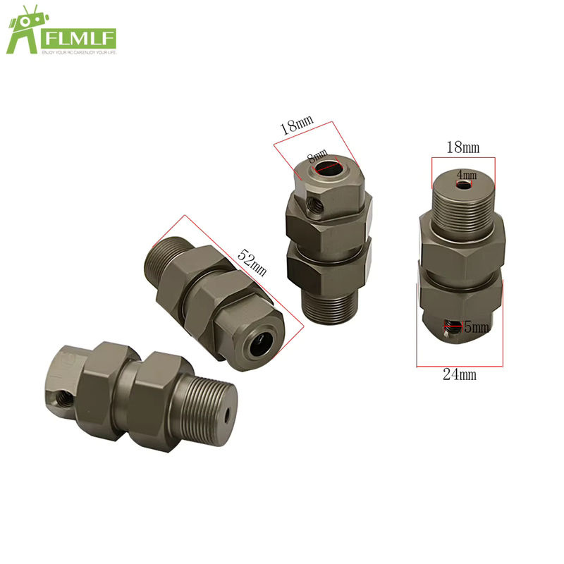 Rofun RC Teile Adapter verlängerte Achse für 1/5 HPI Rovan LKW - Bild 4