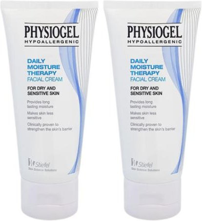 Physiogel Daily Moisture Therapy Gesichtscreme, 2x 75 ml, Trockene & empfindliche Haut - Bild 1