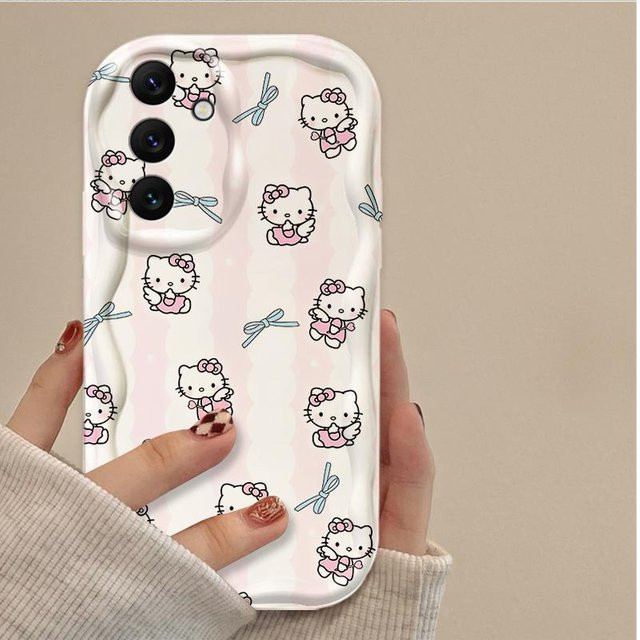 Cartoon Hello Kitty Handyhülle für Samsung Galaxy A-Serie in Pink - Bild 1
