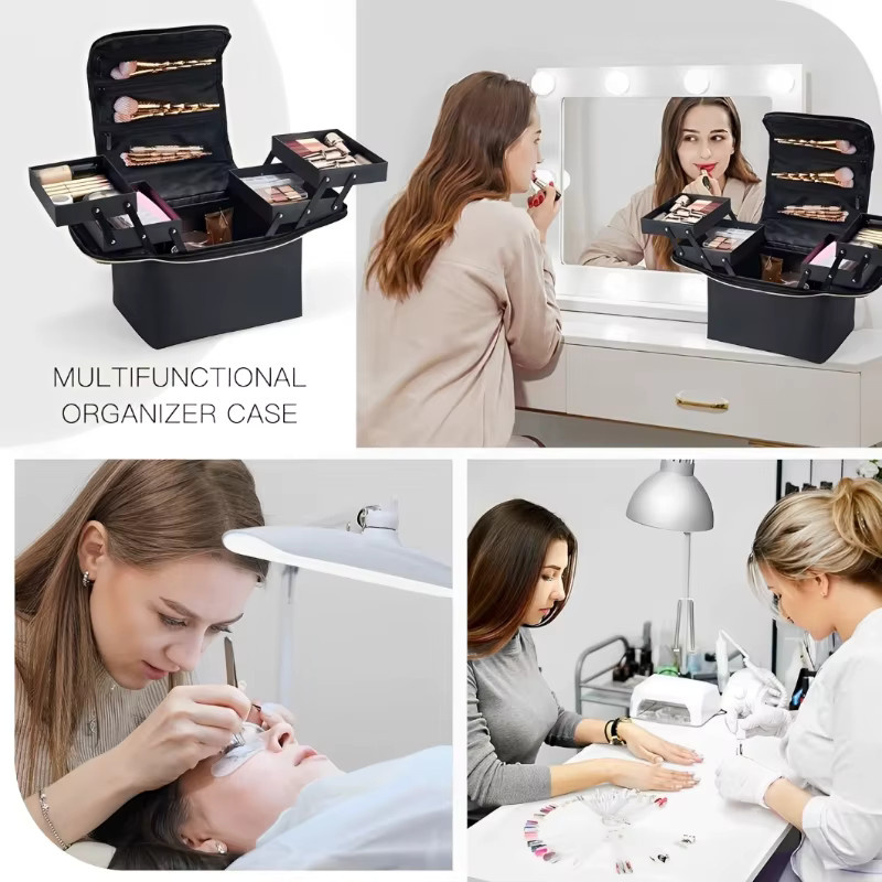 HMQ beauty Nagel-Organizer, Rot, Unisex - Bild 4