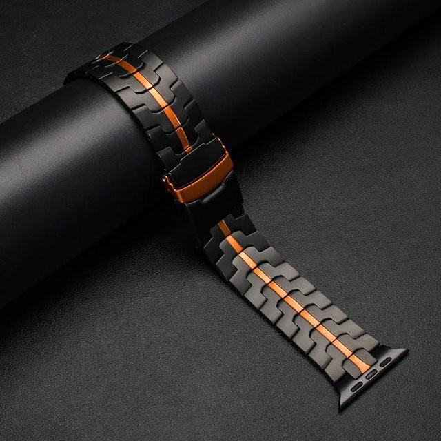 Jaytop Uhrenarmband Titan, Schwarz, Herren - Bild 1