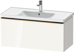 Duravit Waschtischunterschrank D-Neo wandhängend in Weiß, B: 98,4 cm, T: 45,2 cm, H: 44,0 cm - Bild 1