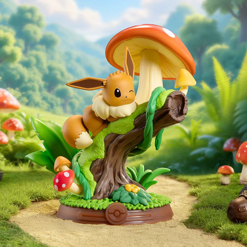 Funism Pokemon Eevee-Familie Blindbox, Actionfiguren-Sammlung, Modell Spielzeug - Bild 2