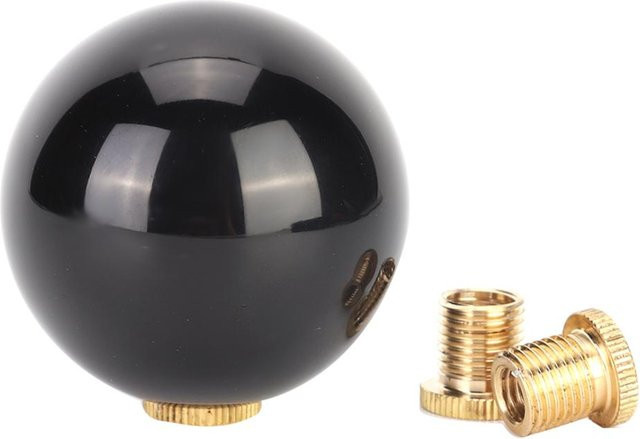 KaiSai Universal Runder Ball Automobil Schaltknauf Ersatz Griff in Schwarz - Bild 1