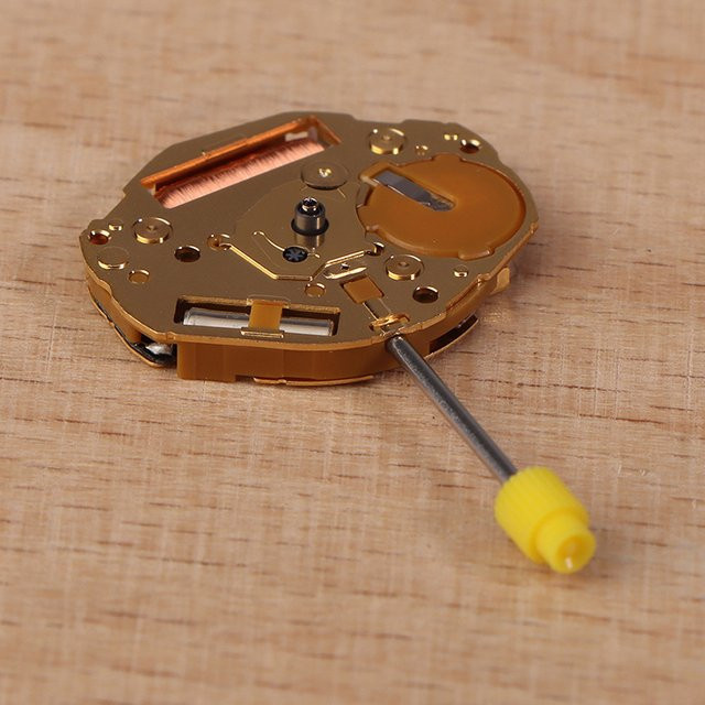 Miyota Uhrwerk GL30, Messing, Gold, Unisex - Bild 1