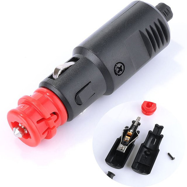Universal Auto Feuerzeug Adapter für 12V und 24V in Schwarz von NIGHTKIST - Bild 1