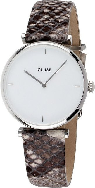 Cluse Armbanduhr, Quarz, Edelstahl, Weiß, 33 mm, Damen - Bild 1