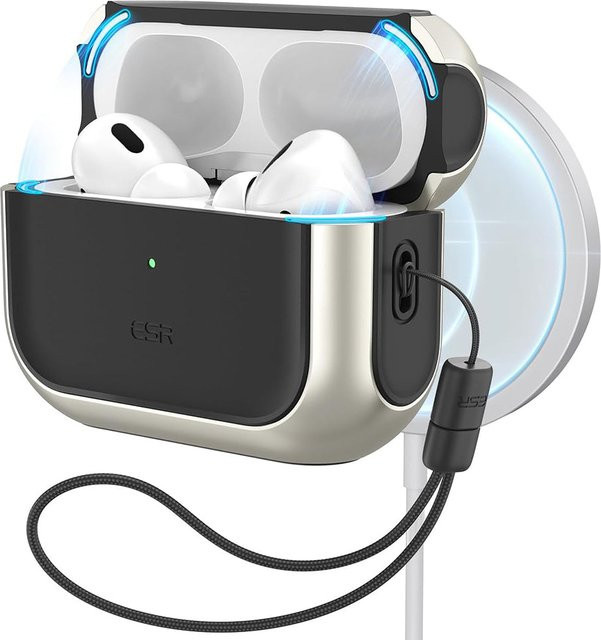 ESR Orbit Hybrid Hülle für Apple AirPods Pro Serie, Grau - Bild 1