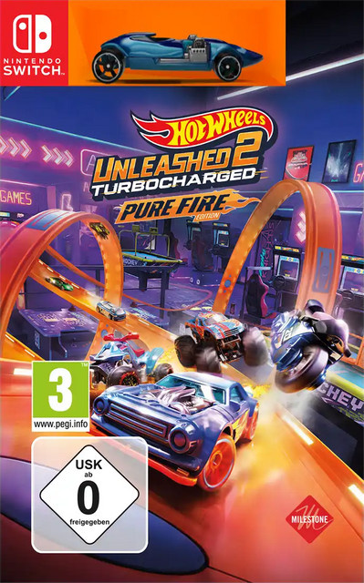 Hot Wheels Unleashed 2 Turbocharged Pure Fire Edition für Nintendo Switch von Milestone - Bild 1