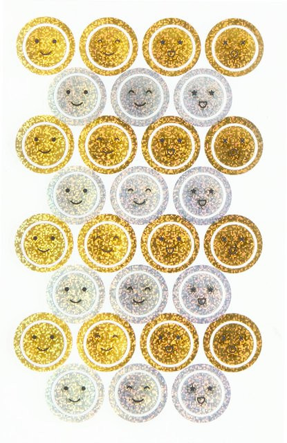 Rico Design Paper Poetry Mini-Foliensticker Gesichter - Bild 1