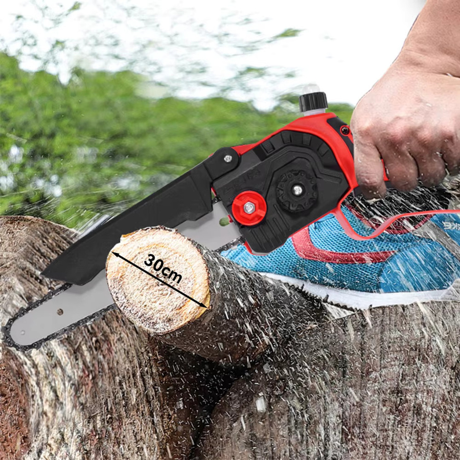 ONEVAN 2in1 Teleskop-Stabsäge und Gartenschere mit bürstenlosem Motor für Makita 18V LXT Akkus in Blau und Rot - Bild 3