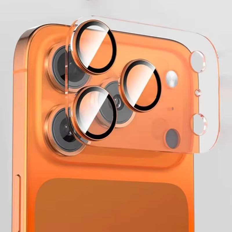 Frosted Objektiv Schutzfolie für iPhone 17 Pro Max, 17 Air und 17 Pro in Transparent - Bild 2