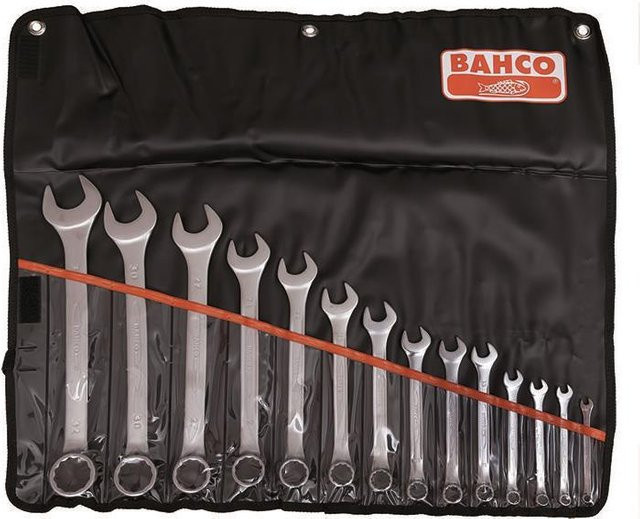 Bahco Ring-Maulschlüssel-Satz 26teilig in Silber, 6 - 32 mm - Bild 1