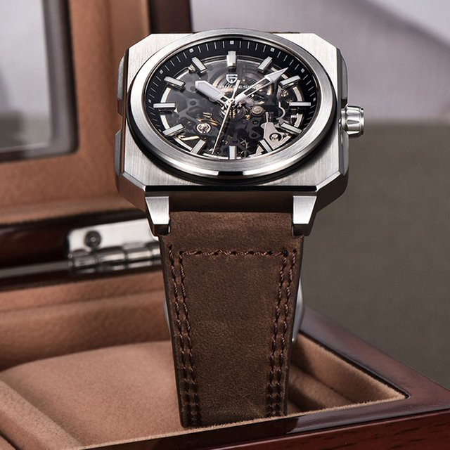 PAGANI DESIGN Armbanduhr Automatik, Edelstahl, Saphirglas, Herren - Bild 1