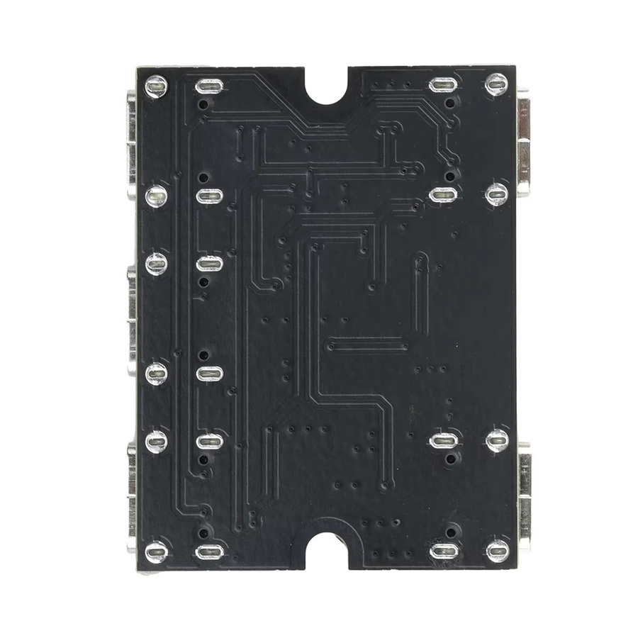 diymore USB-C Erweiterungsboard Hub mit 1 Eingang und 3 Ausgängen in Schwarz - Bild 3