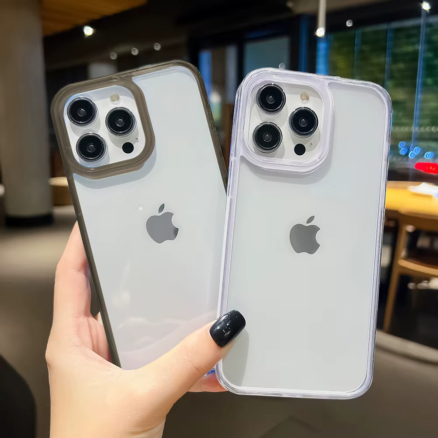 Stoßfeste transparente Silikon-Handyhülle mit Kameraschutz für Apple iPhone 17 Pro Max 16 15 14 13 12 11 - Bild 4