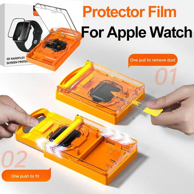CHIICSMART Displayschutzfolie Keramik, Apple iWatch Ultra, Unisex - Bild 1