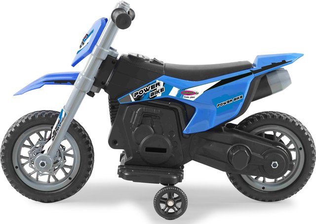 JAMARA Ride-on Motorrad Power Bike blau 6V ab 2 Jahren - Bild 1