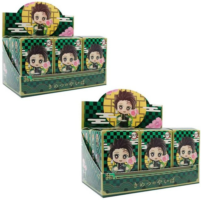 Fashnics Demon Slayer Tanjiro Kamado Nezuko Anime Zeichentrickfigur Blindbox, ab 14 Jahren - Bild 1