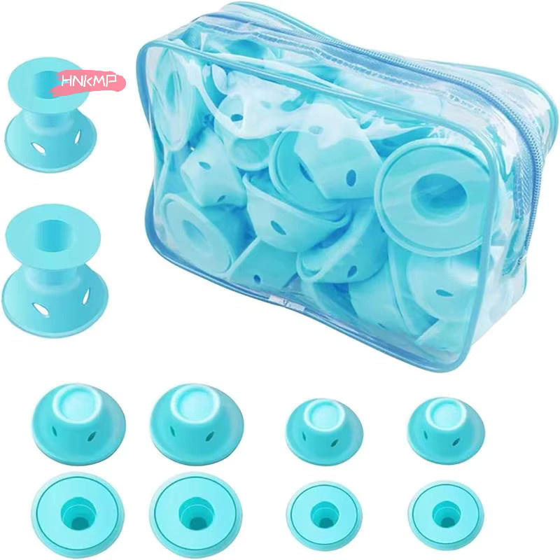 HNKMP Lockenwickler-Set, 20-teilig, Silikon, Pilz- und Glockenformen - Bild 2