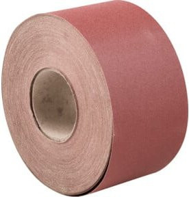 PFERD Korund Schleifbandrolle Gewebe SBR für universelle Anwendung, Körnung A120, Farbe Braun, Breite: 100 mm, Länge: 50 m - Bild 1