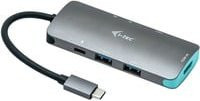 i-tec USB-C Metal Nano Dockingstation mit 4K HDMI und 60W Power Delivery in Silber - Bild 1