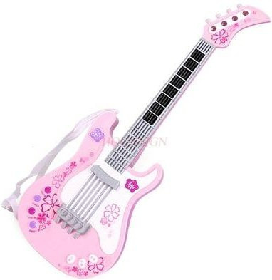 Binchi Yukriri Musik Anfänger-Gitarre, Spielzeuggitarre, ab 3 Jahren - Bild 1