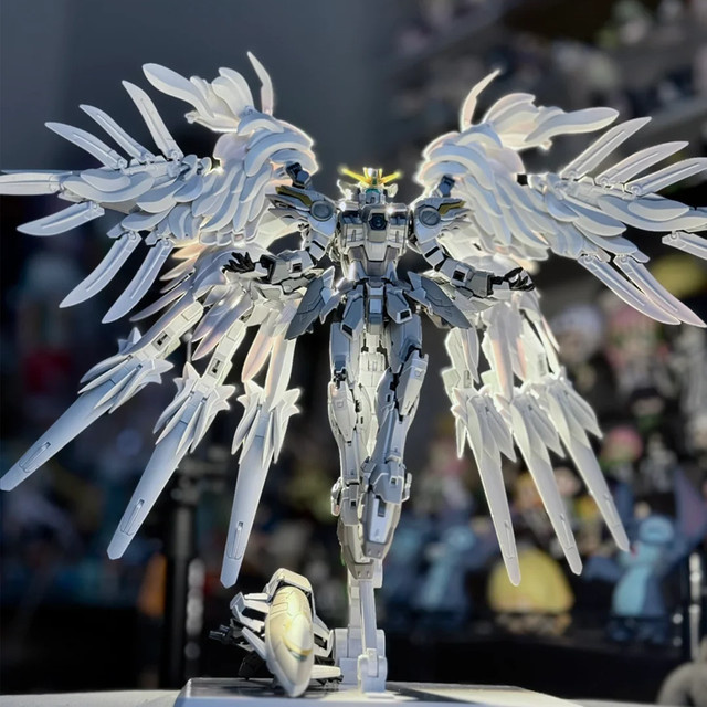 Mg 1/100 8827 Snow White Prelude Fix Modellbausatz Xxxg-00ysw Wings Assembly Actionfiguren, Legierungsskelett - Bild 1