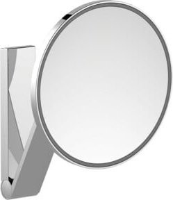 Keuco Kosmetikspiegel iLook_move beleuchtet, Rund, verchromt, Durchmesser: 21,2 cm - Bild 1