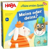 HABA Meine ersten Spiele To Go - Meins oder deins? Brettspiel Zuordnungsspiel für Kinder ab 24 Monaten - Bild 1