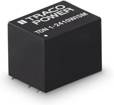 TracoPower TDN 1-4815WISM DC/DC-Wandler Print 48 V/DC auf 24 V/DC Schwarz - Bild 1