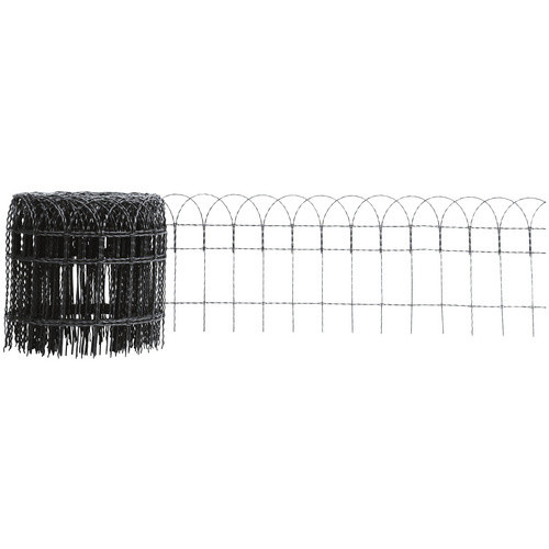 FLORAWORLD Geflechtzaun aus Stahl in Anthrazit-Schwarz, H x L: 40 x 1000 cm - Bild 2