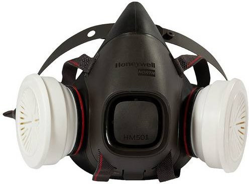 Honeywell Atemschutz Halbmasken-Set HM500 P3 in Schwarz - Bild 1