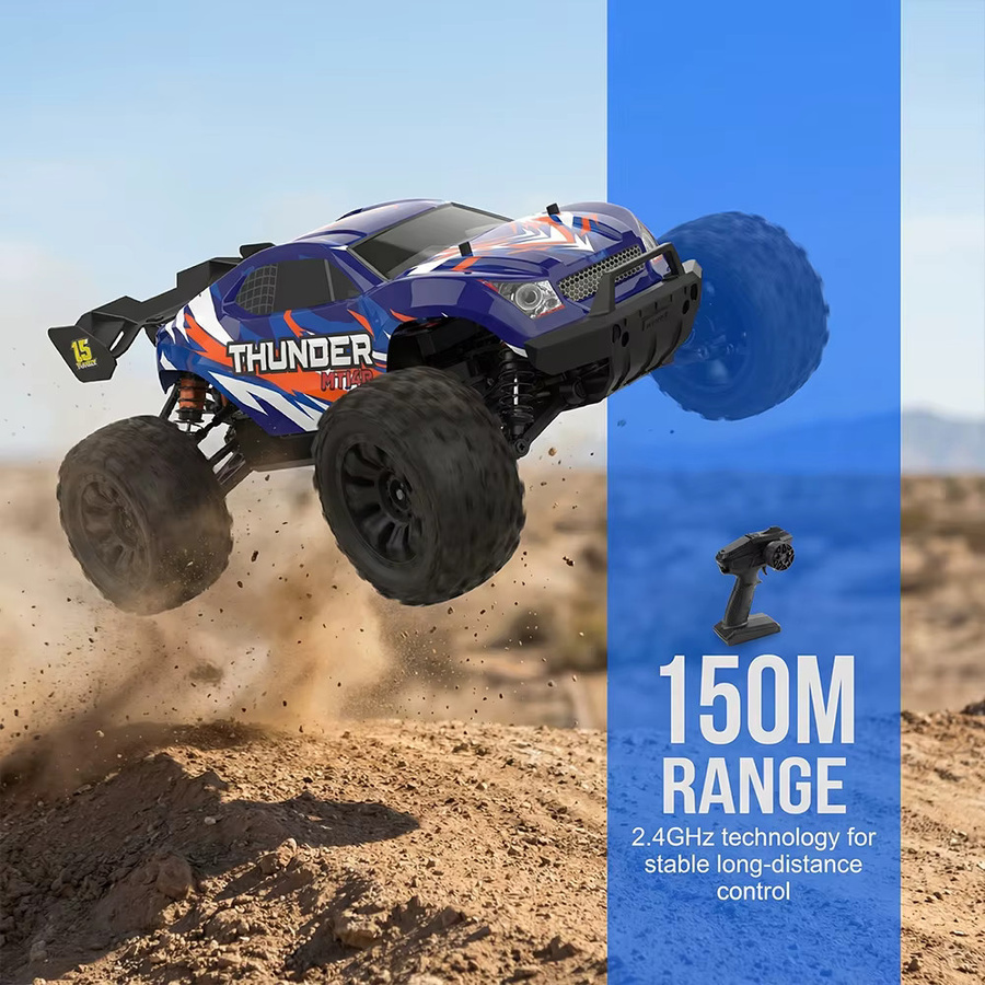Teeggi MT14R RC Offroad-Geländewagen, 1/14, 4WD, bürstenloser Motor - Bild 2
