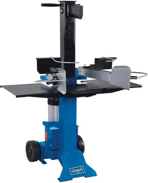 Scheppach Holzspalter HL730 mit beidseitiger Spaltgutablage, Spaltgutfänger und Transporträdern - Bild 1
