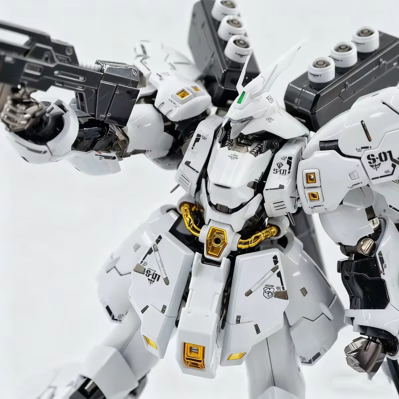 Bandai RG 1/144 MSN-04 Sazabi White Star Version, Montagemodellbausatz, Gundam - Bild 4