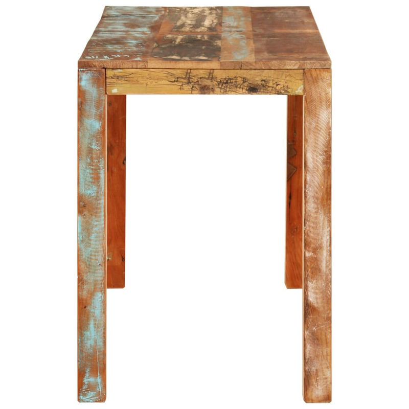 Vidaxl Esstisch aus Massivholz in Braun, Rechteckig, B/T/H: 110 x 55 x 76 cm - Bild 2