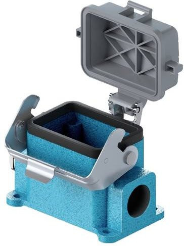 Wieland Electric Gehäuseunterteil 70.341.0636.0 aus Zink in Blau - Bild 1