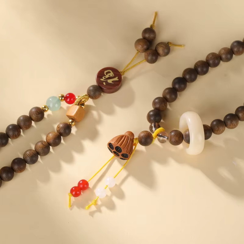 Armband Holzperlen, Multilayer, Unisex - Bild 2