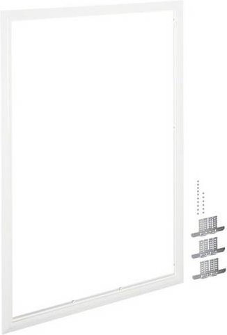 Hager Blendrahmen FZ43B universell 3-feldig aus Metall in Weiß RAL9010 für Schrankgröße 1250 x 800 mm - Bild 1