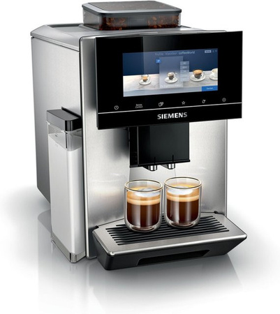 Siemens EQ900 TQ903D03 Kaffeevollautomat mit Home Connect in Edelstahl Silver