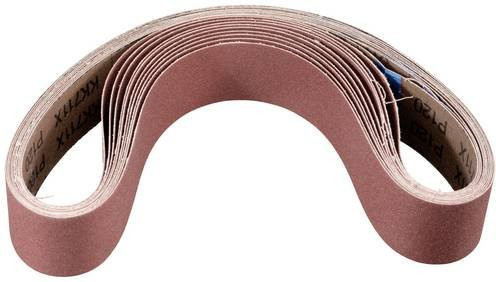 PFERD Korund Schleifband-Set BA 40/820A, Körnung 120, Braun, 10 Stück, B: 40 mm, L: 820 mm - Bild 1