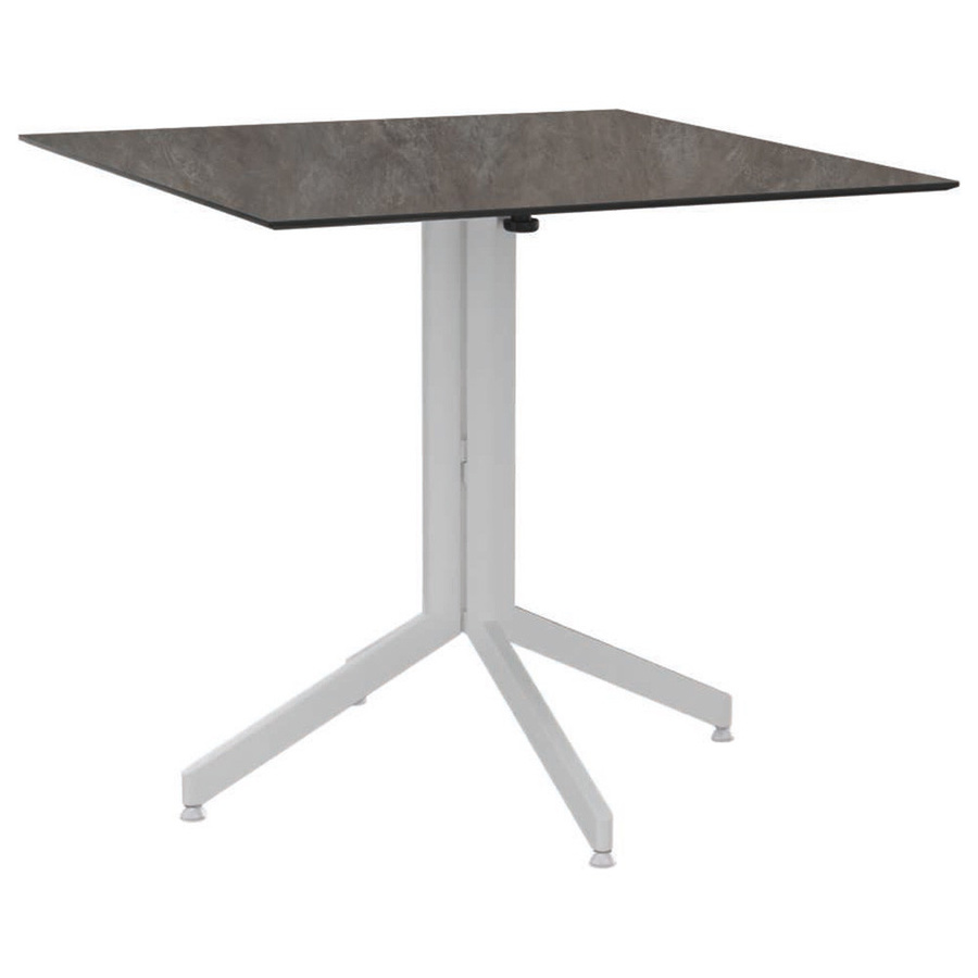 Stern Tischplatte Silverstar 2.0 in Stone Dekor, Farbe Grau, B/T: 90 x 90 cm - Bild 2