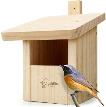 WILDLIFE HOME Nistkasten für Rotschwänzchen aus Holz - Bild 1